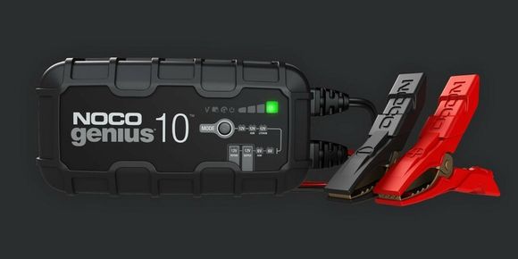 Noco intelligent battery charger Genius10 6/12V 10A UniversalRef: Noco00004A / 1079650