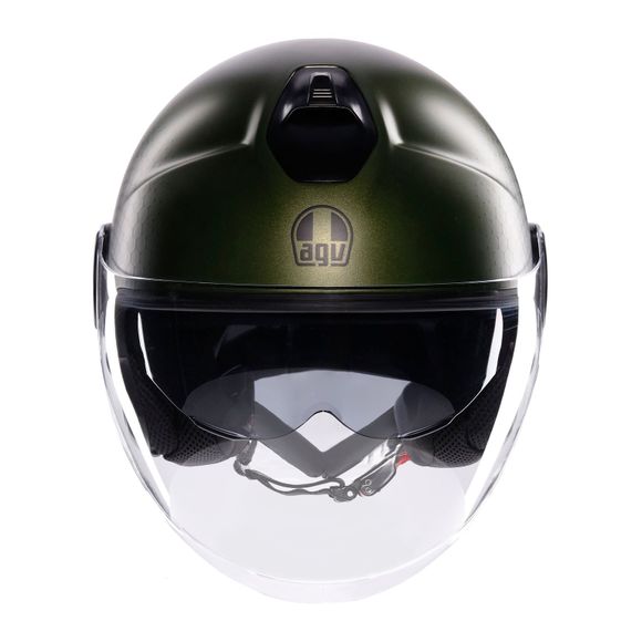 Casque jet AGV ETERES - ANDORA - Vert / NoirRef : AG1077