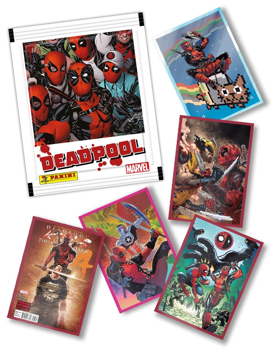 Stickers & Trading Cards/Collections/Marvel