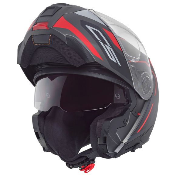 Casque modulable Schuberth C5 OMEGA - Gris / NoirRef : SE0302