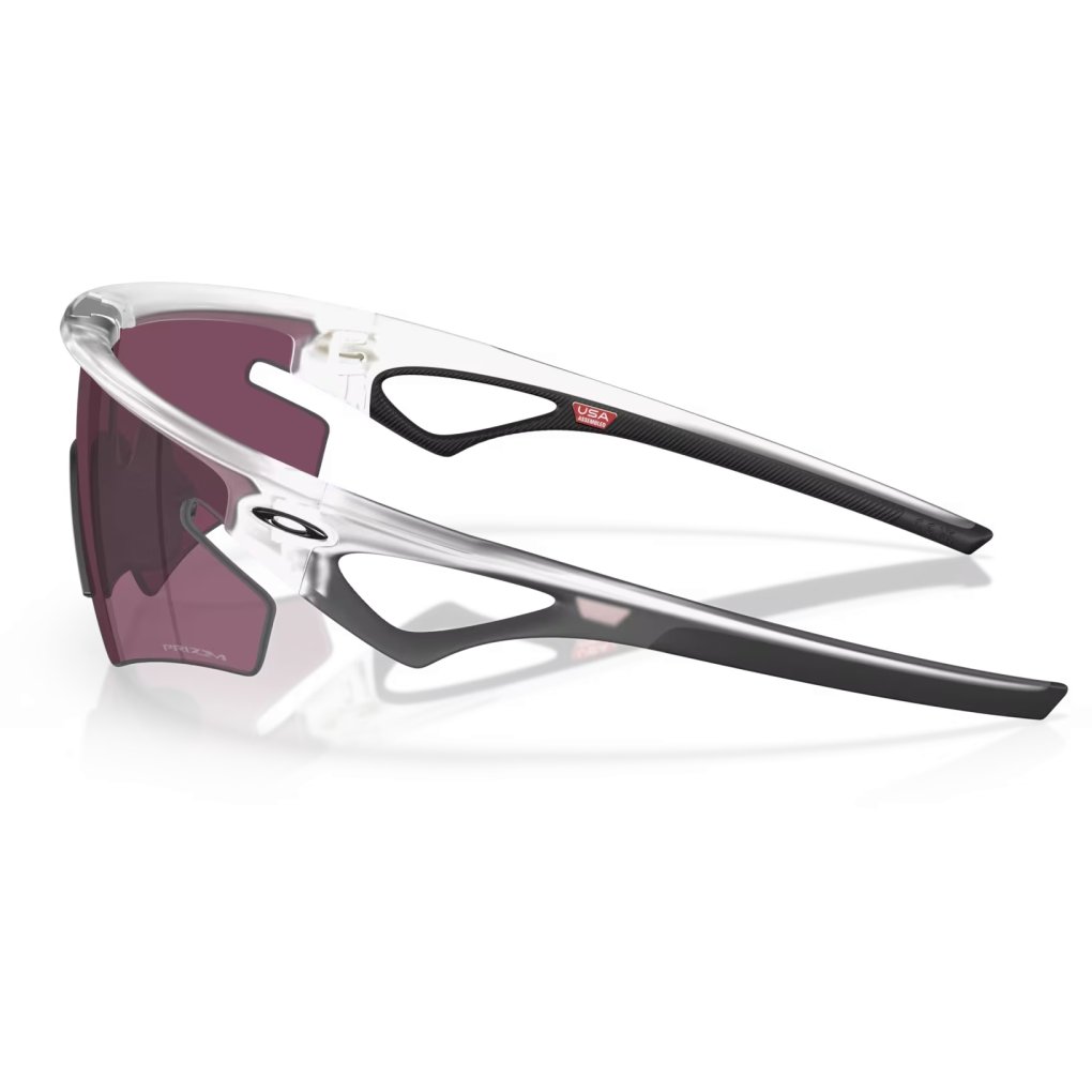 Oakley Sphaera Slash Glasses - Matte Clear / Prizm Road Black - 0OO9499-1036