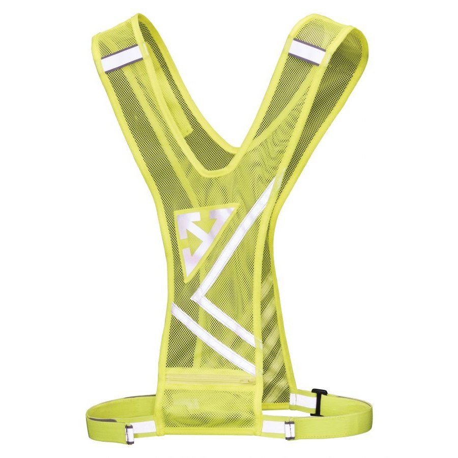 Nathan Sports Bandolier Reflective Vest - safety yellow