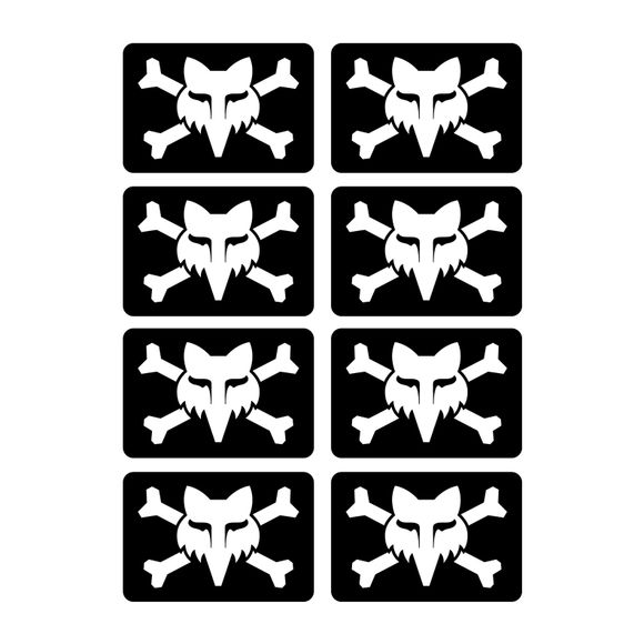 Stickers Fox VICTORY LOGO PACK - NoirRef : FX4913 / 32532-001-OS