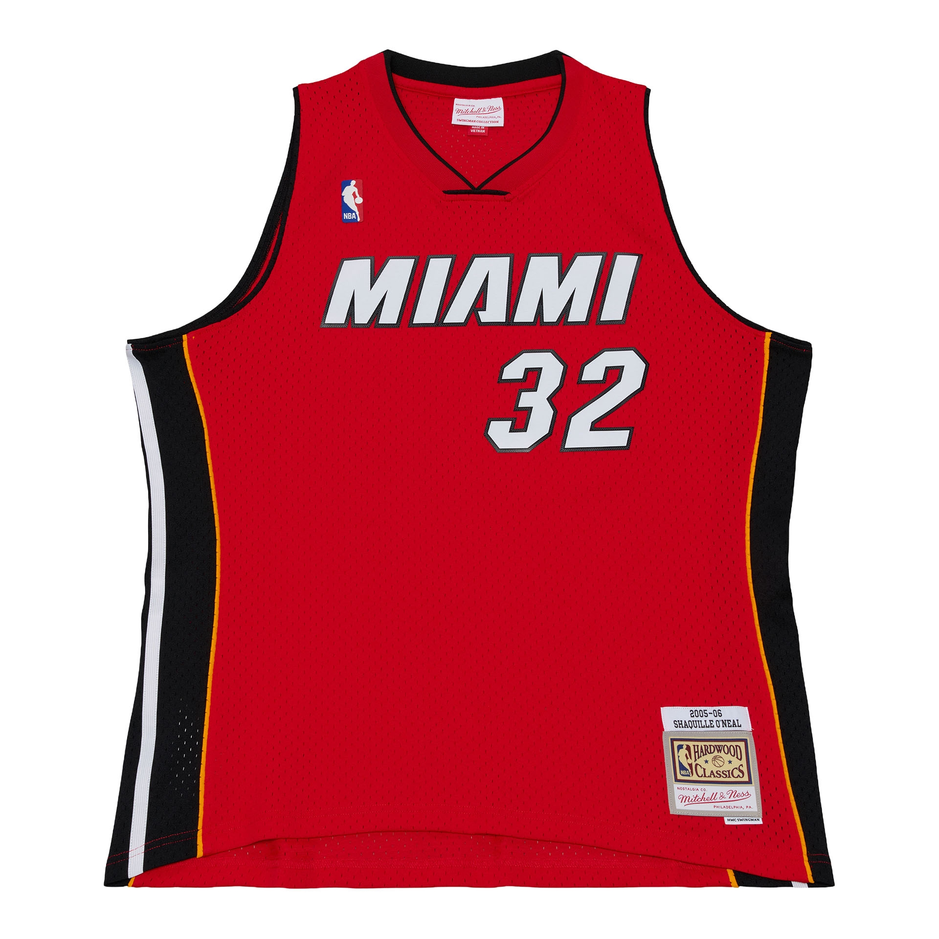 Shaquille O'Neal #32 Miami Heat 2005-06 Swingman NBA Jersey Red