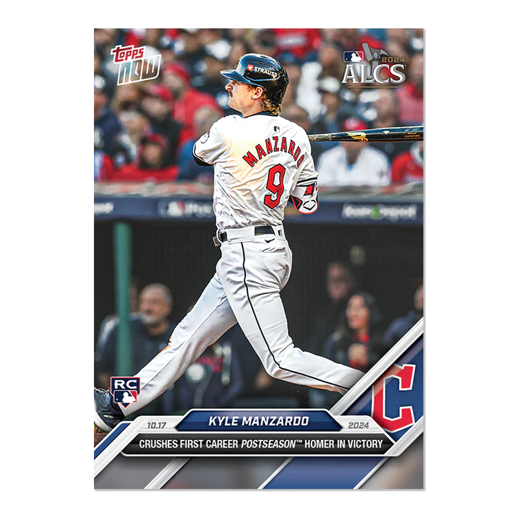 Kyle Manzardo - 2024 MLB Topps NOW® Card 842