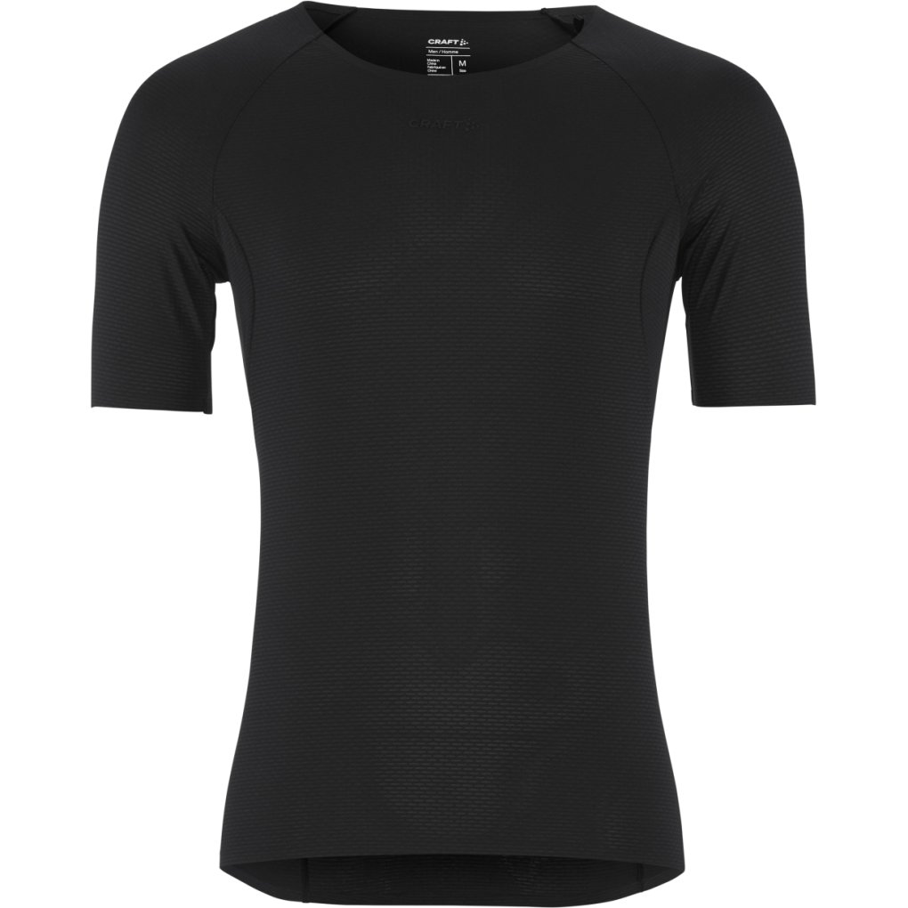 CRAFT Pro Dry Nanoweight Short Sleeve Baselayer Shirt Men - Black/Black