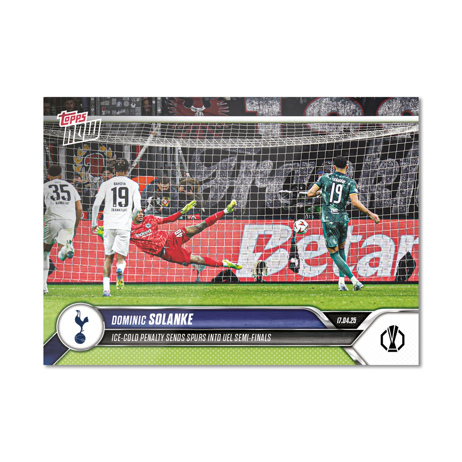 Dominic Solanke - 2024-25 UEL Topps NOW® Card 28