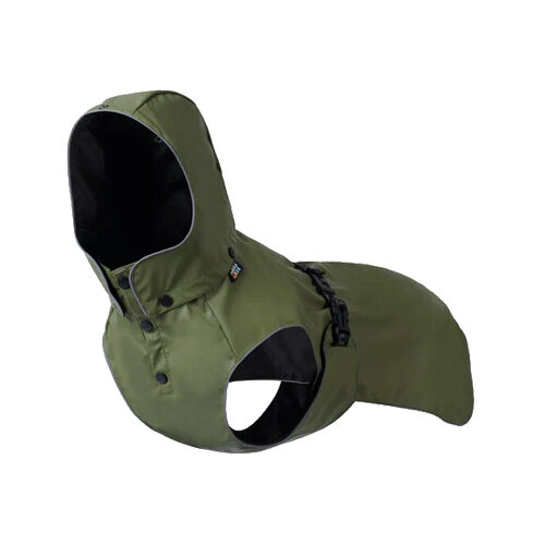 RukkaPets Streamy ECO Raincoat - Olive - 35
