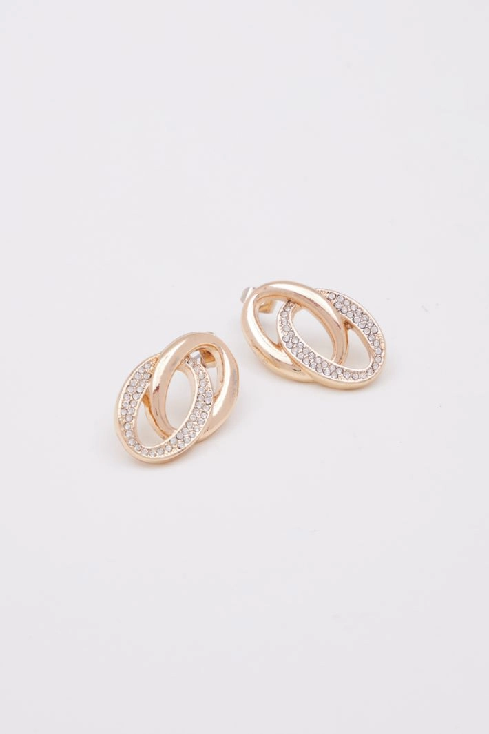 Metal earrings - GOLD