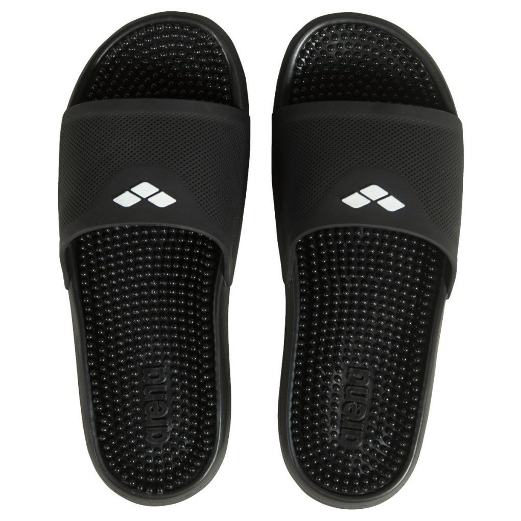 arena Marco Massage Sandals - Black-Black-Black