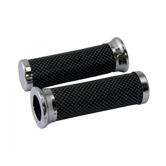 Bike It 135 MM Universal Handlebar Grips - CarbonRef: Bik0722 / Grpcbn