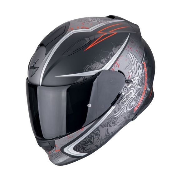 Full-Face Helmet Scorpion Exo EXO-491 - RUN - Black / RedRef : SC0877