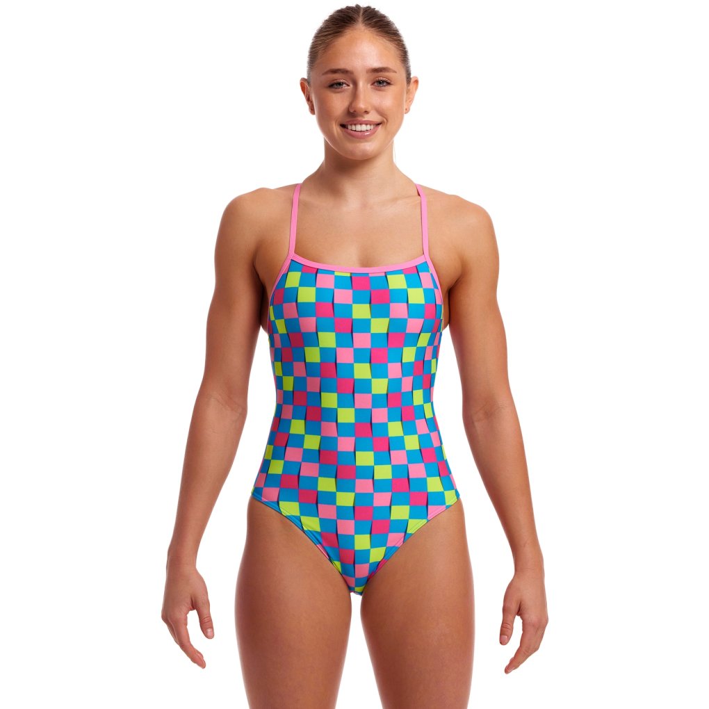 Funkita Tie Me Tight Eco One Piece Swimsuit Women - Post It