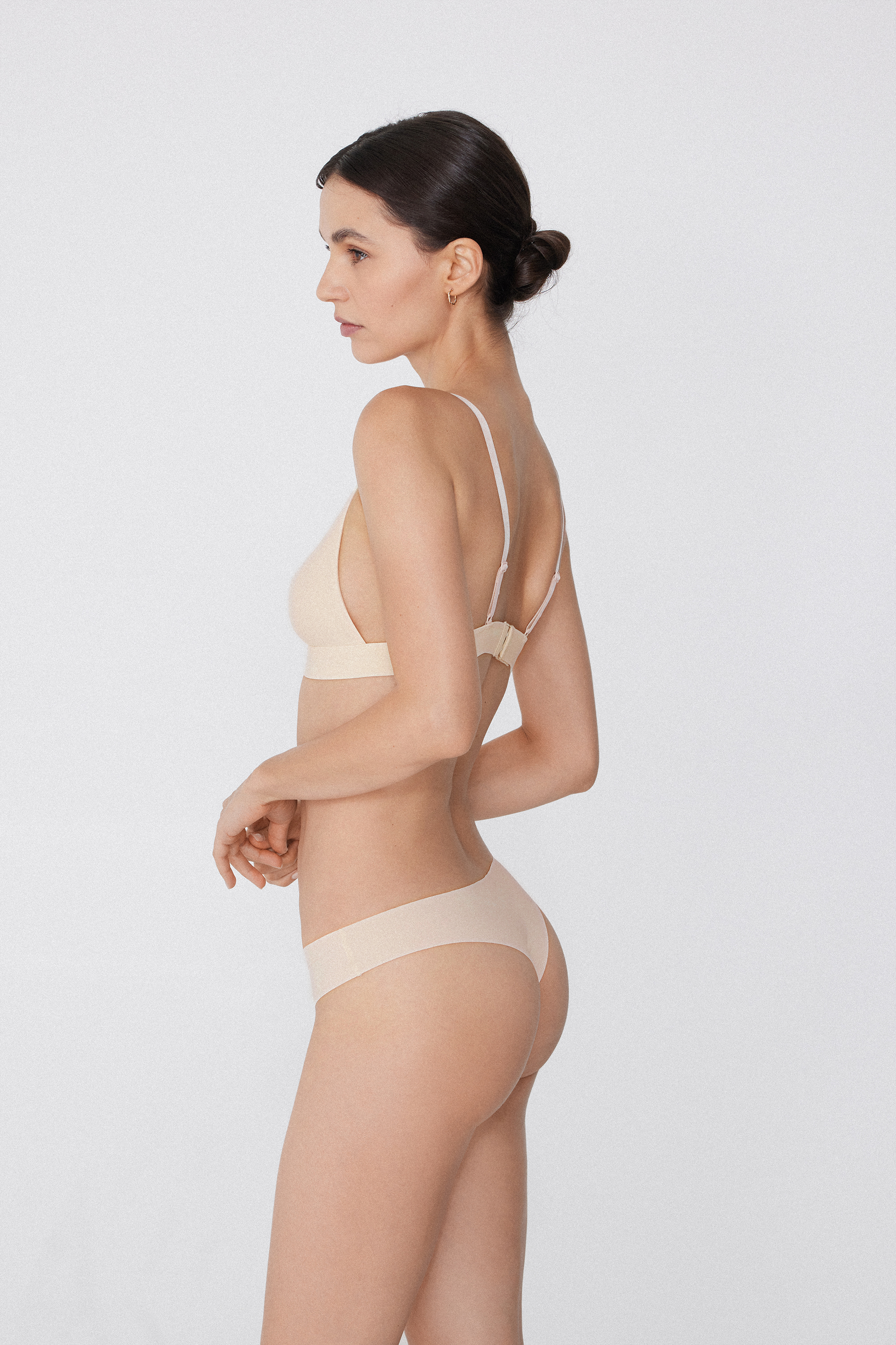 Laser Cut Recycled Microfibre Brazilian Briefs