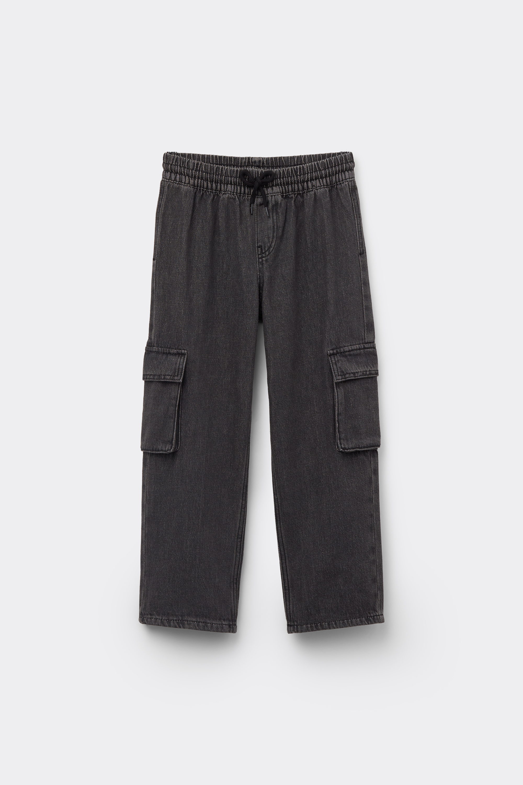 Boys’ Cargo Jeans with Drawstring