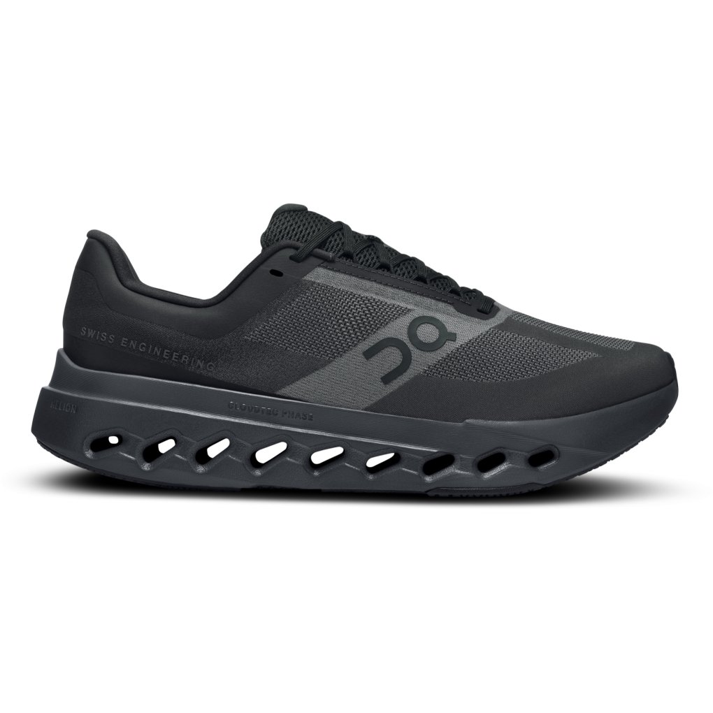 On Cloudsurfer Next Running Shoes Men - Black | Eclipse