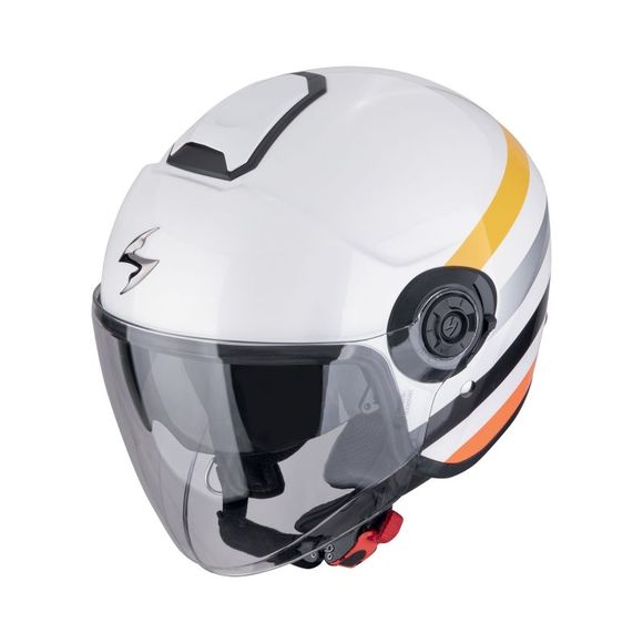 Casque jet Scorpion Exo EXO-CITY II - BEE - Blanc / JauneRef : SC1165-C6820