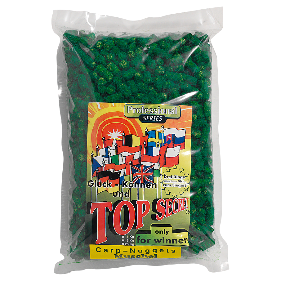 Top Secret Particle Bait Carp Nuggets (Shell)