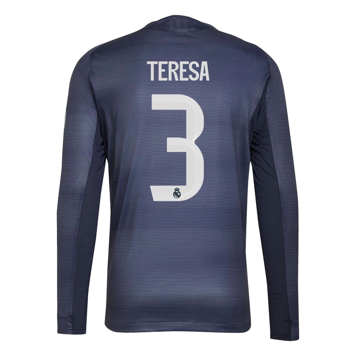 Mens Away Long Sleeve Authentic Shirt 25/26 Navy