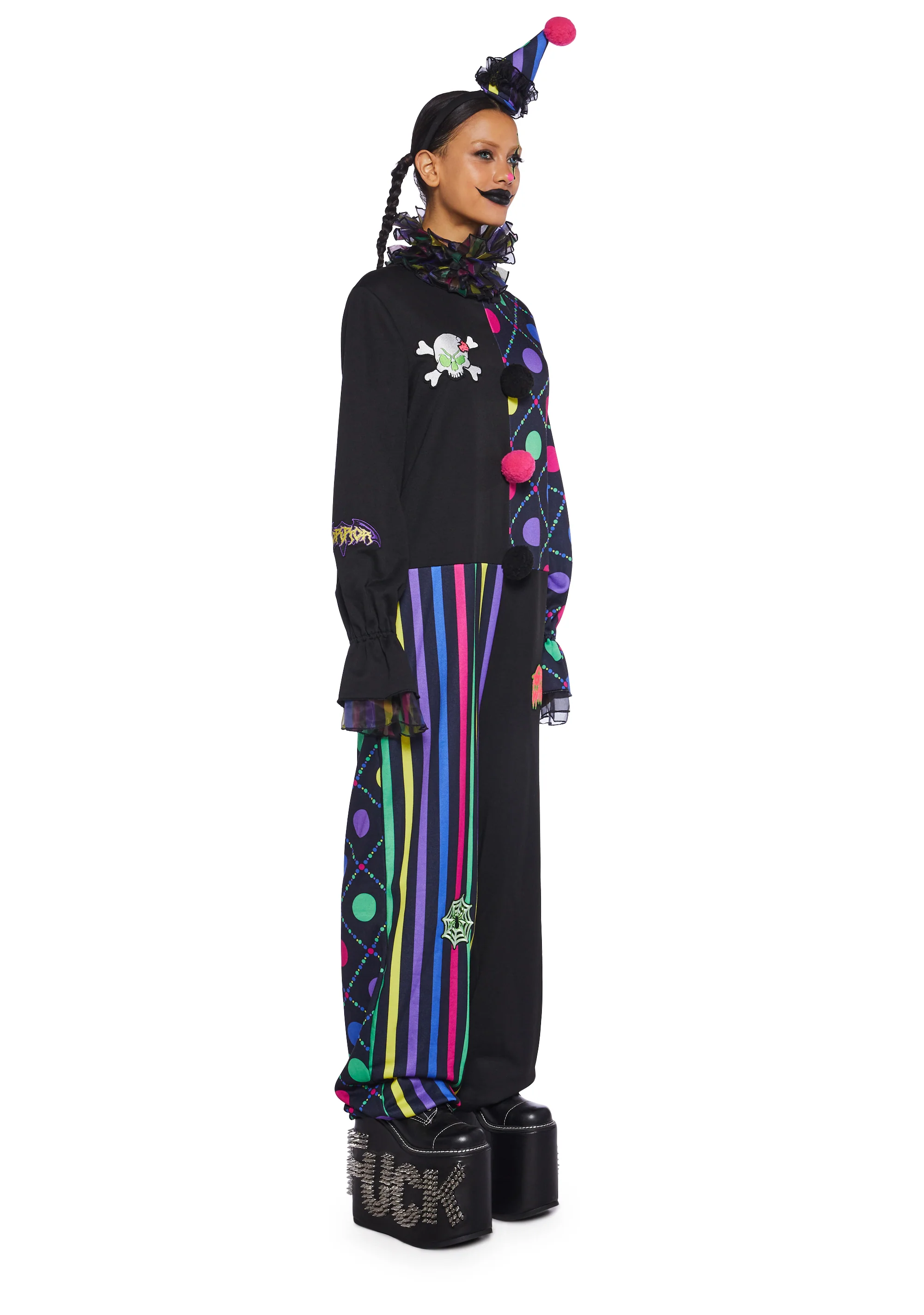 Graffiti Giggles Clown Costume