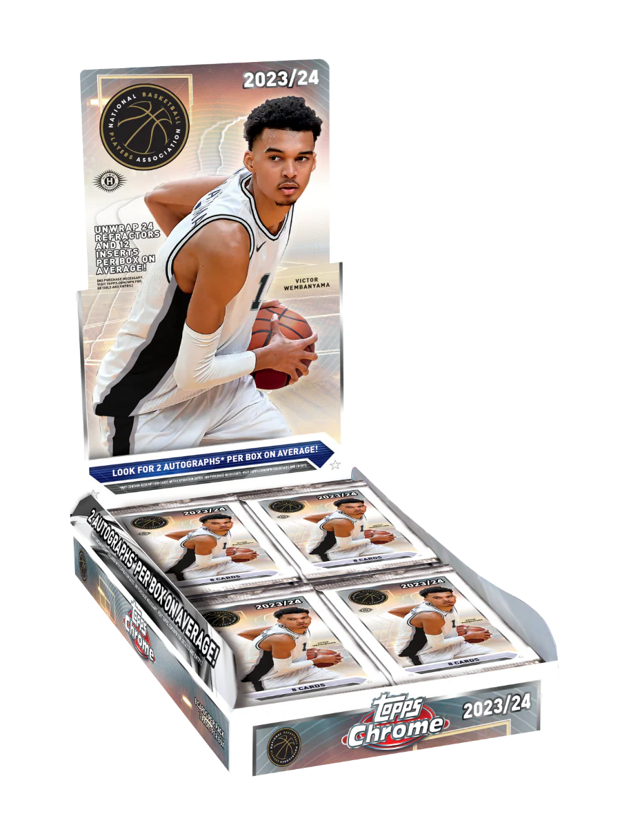 2023-24 Topps Chrome® Basketball - Hobby Box
