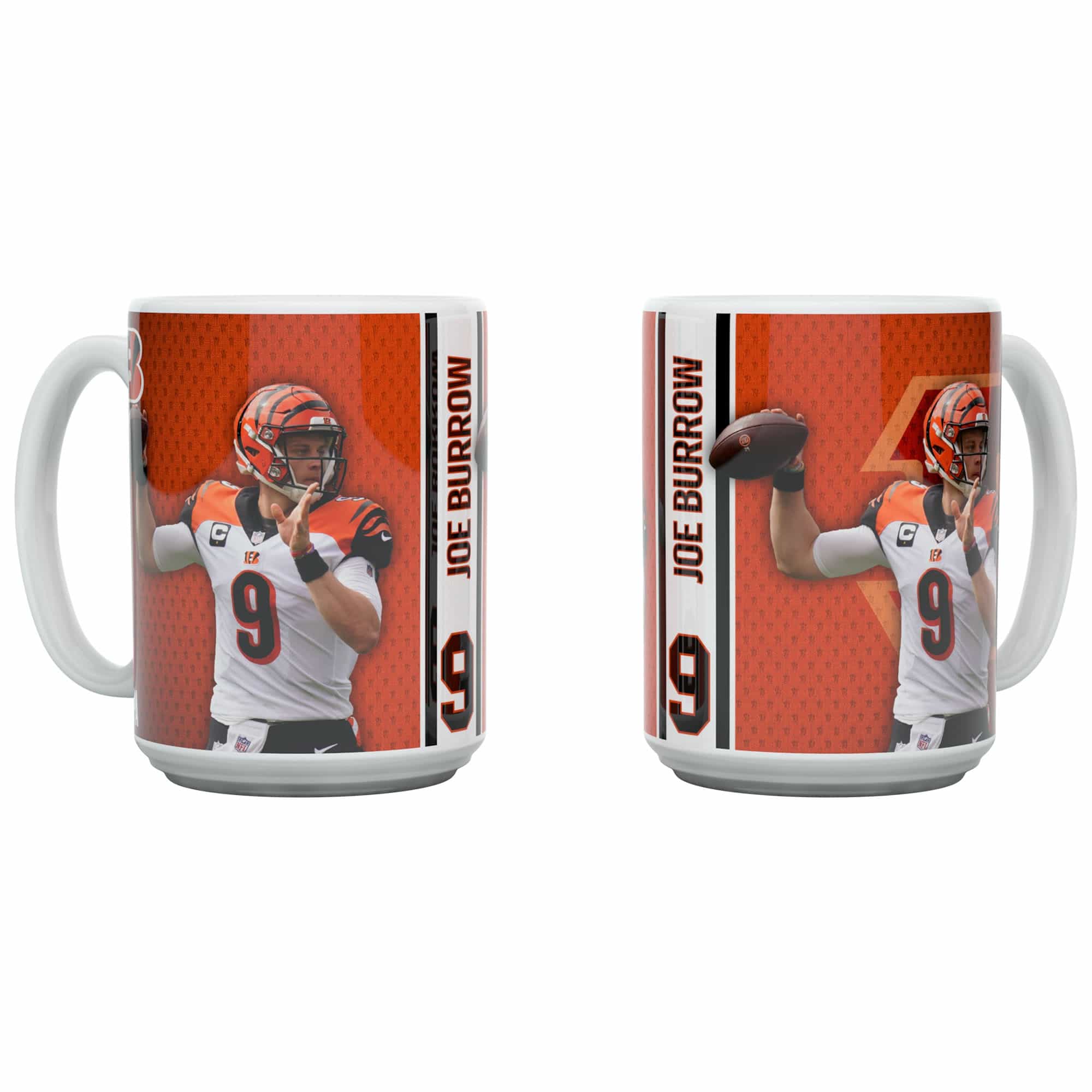 Joe Burrow Cincinnati Bengals Jumbo Mug (450 ml)