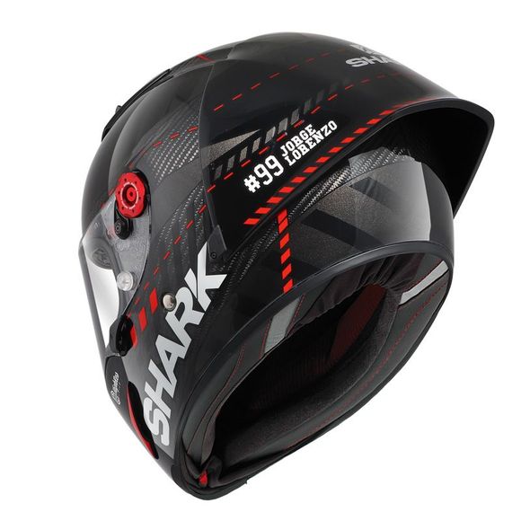 Casque intégral Shark RACE-R PRO GP LORENZO WINTER TEST 99 - NoirRef : SH1422