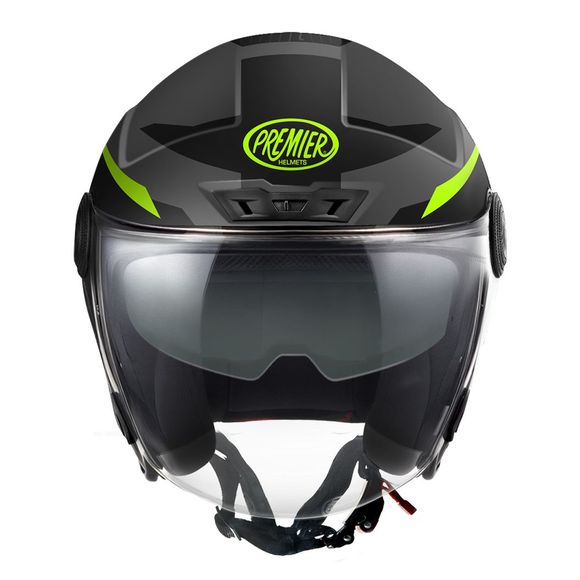 Premier CITY FLY EVO FA jet helmet - YellowRef: PE0492