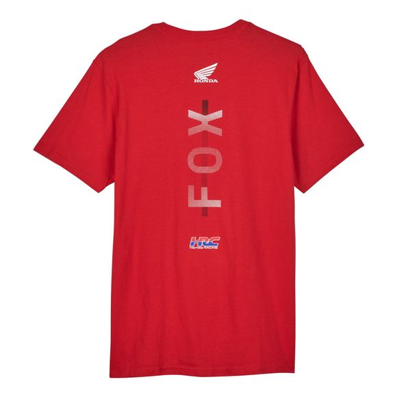 Fox X HONDA PREM TEE II Short Sleeve T-Shirt - RedRef: FX4442