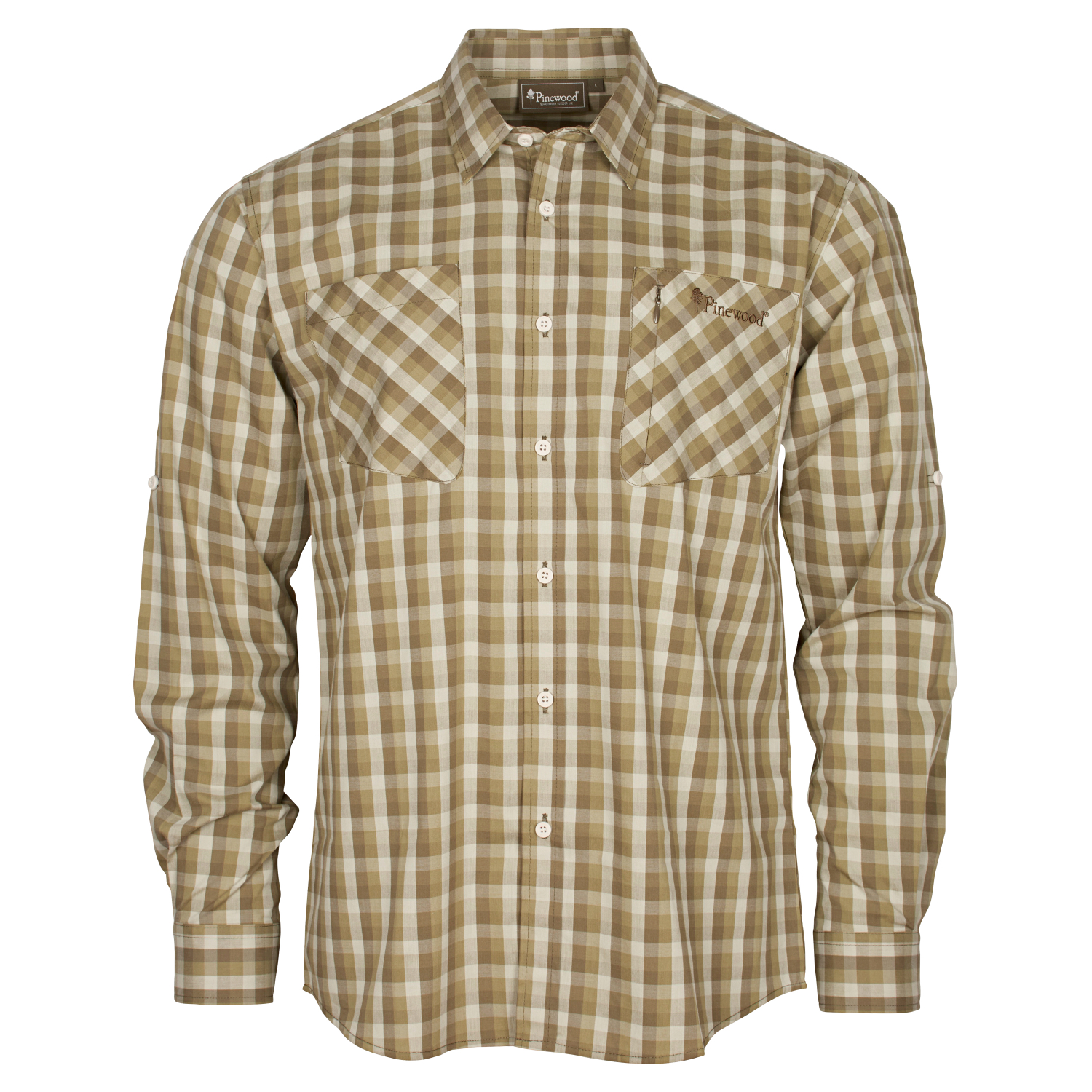 Pinewood Glenn Shirt Men (Green\/Olive)