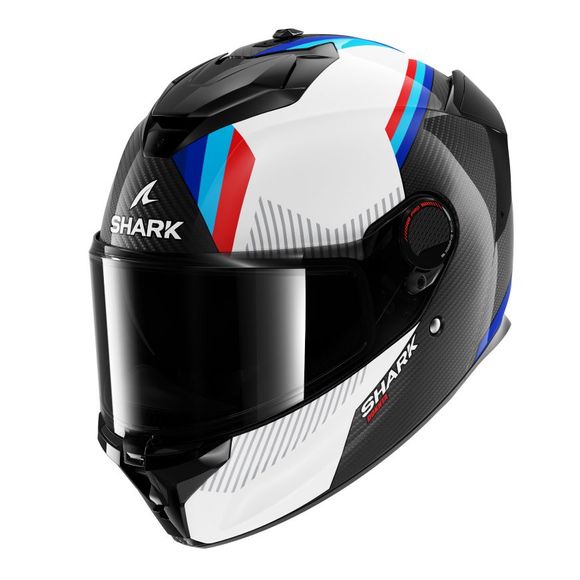Shark SPARTAN GT PRO CARBON full face helmet - DOKHTA - Black / BlueRef: SH1708