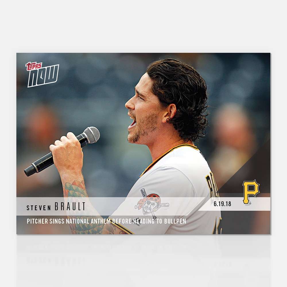 Steven Brault - 06/19/2018 TOPPS NOW® Card 344 - Print Run: 221