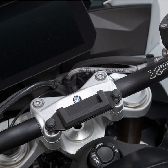 SW-MOTECH GPS Mount — Handlebar Bracket — BlackRef: gps.07.646.11201/b