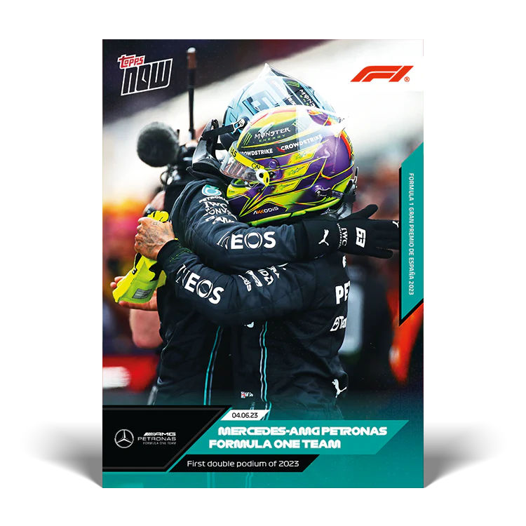 Topps UK - First double podium of 2023 - F1 TOPPS NOW® Card #20