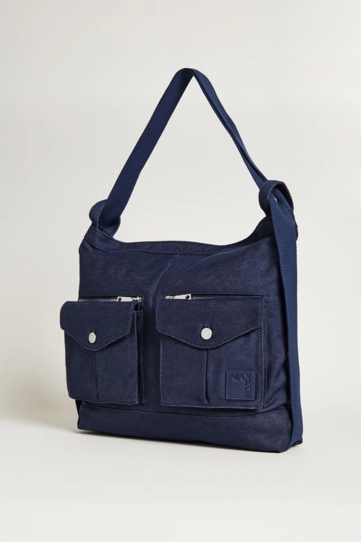 Denim bag - BLUE