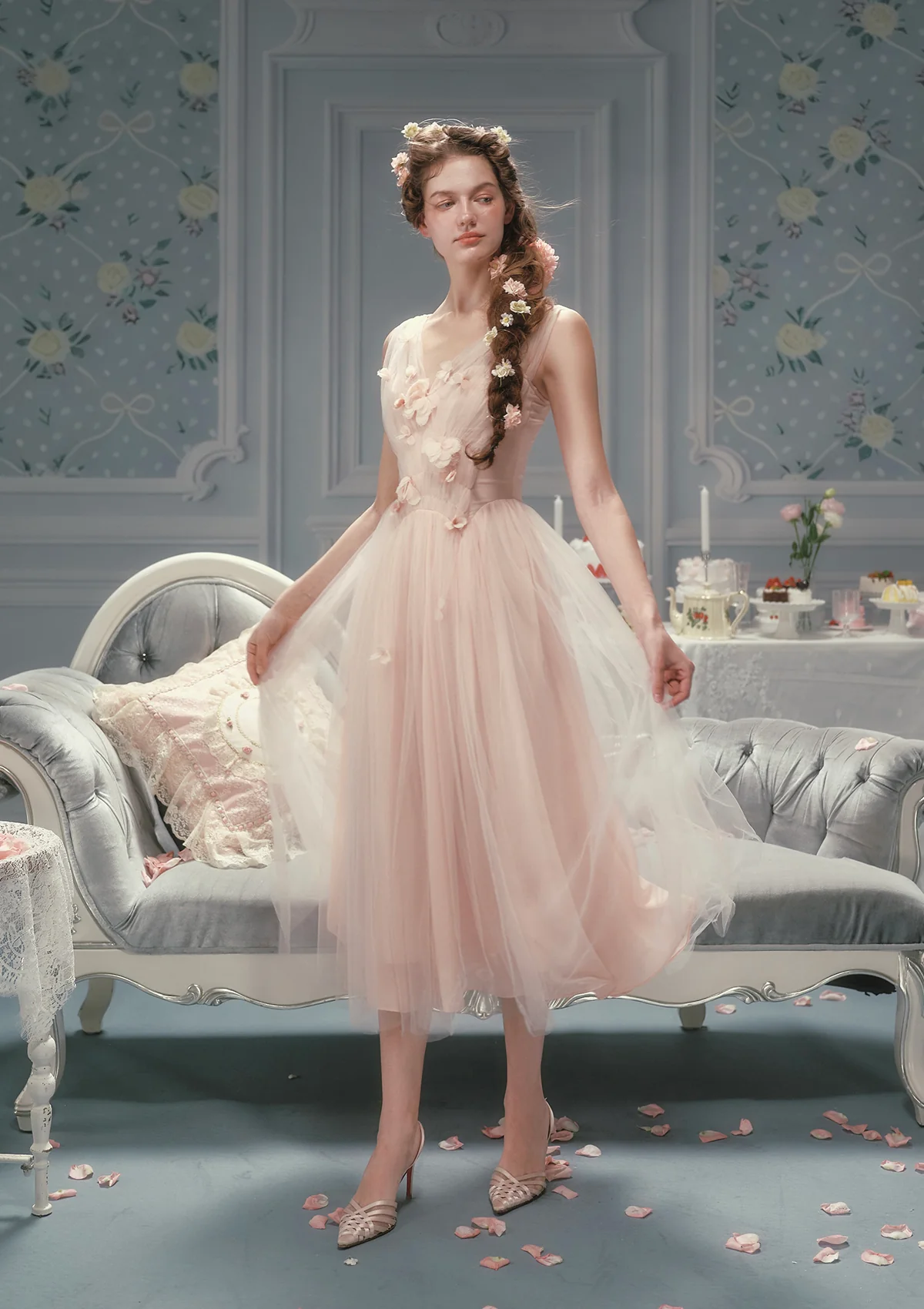 Louis XIV's Rose Dress