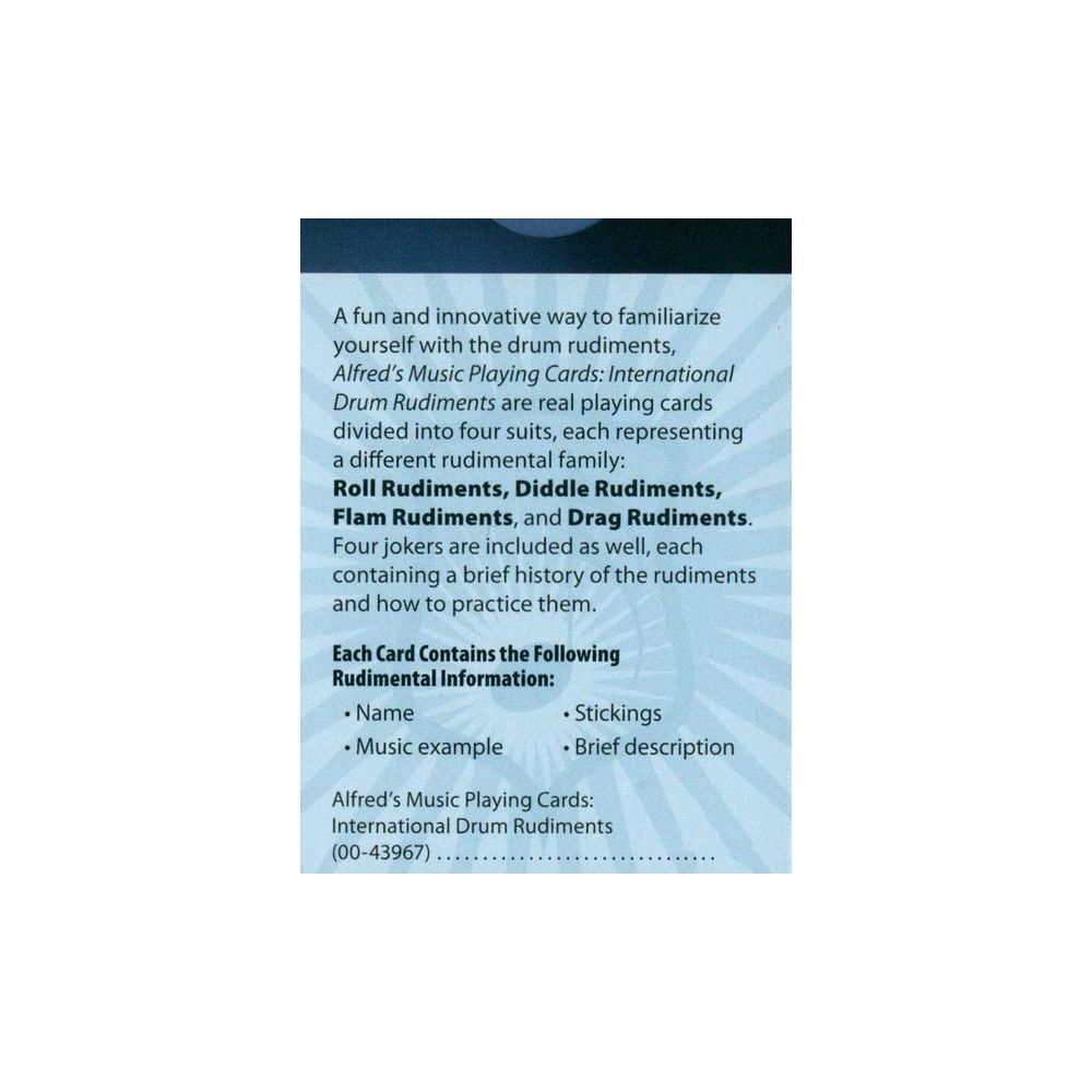 Alfred Music Publishing International Drum Rudiments – Thomann Ireland