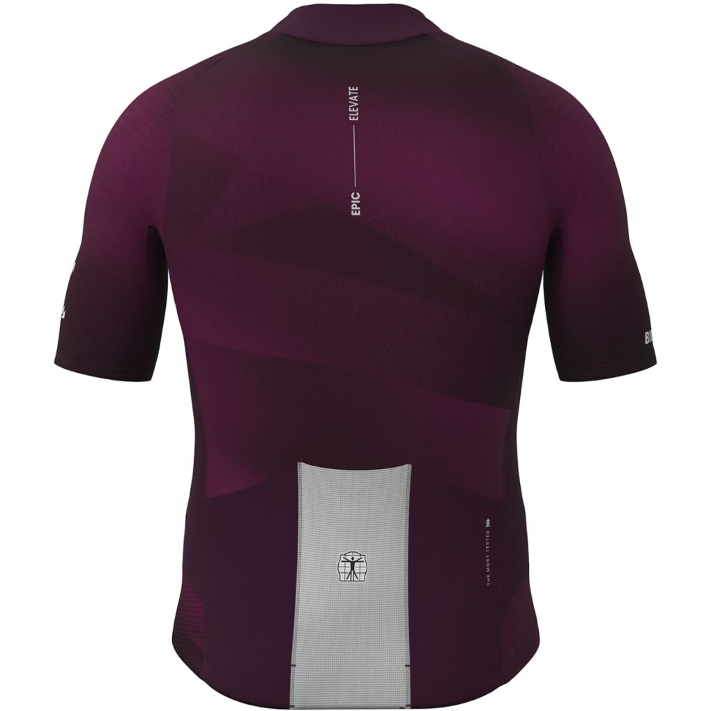 Bioracer Epic Elevate Jersey Men - burgundy red