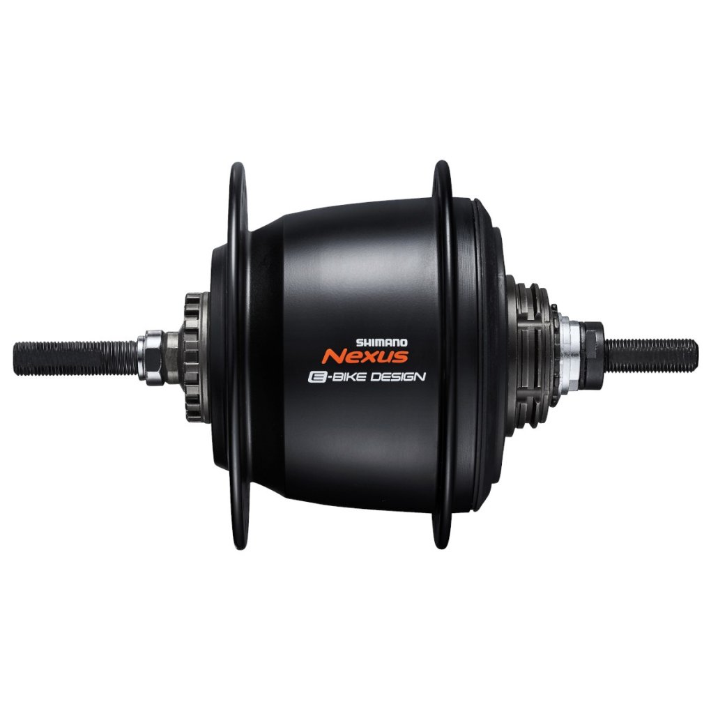 Shimano Nexus STePS SG-C7000-5R/5V Internal Gear Hub for E-Bike - Rim Brake - 10x135mm Nut Type - 5-Speed - black
