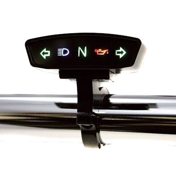 Highsider indicator light universal aluminum indicator light - BlackRef: 18100
