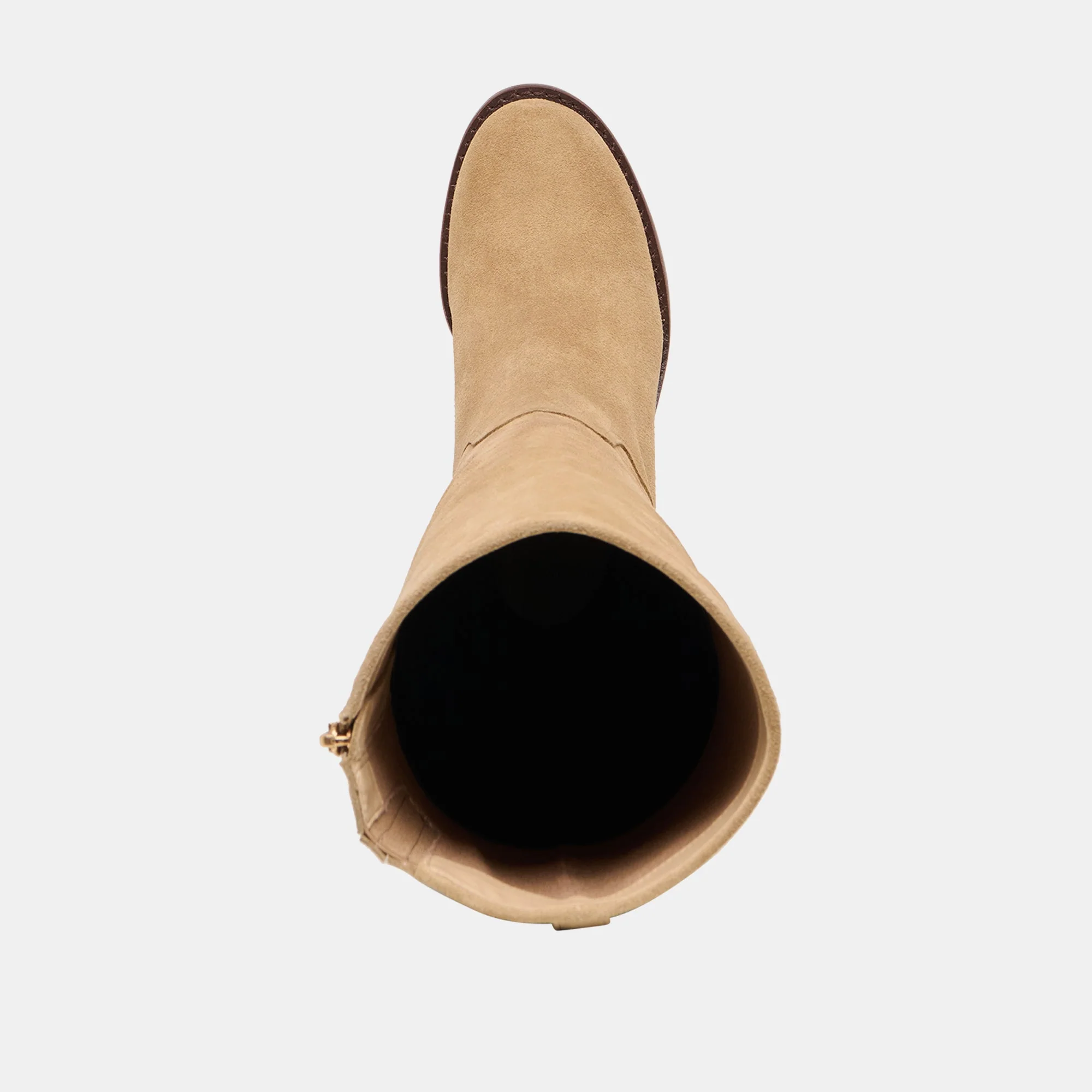 LUCYLE BOOTS DK TAUPE SUEDE