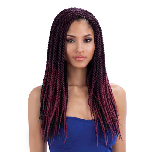 FreeTress Synthetic Hair Crochet Braids Senegalese Twist Large