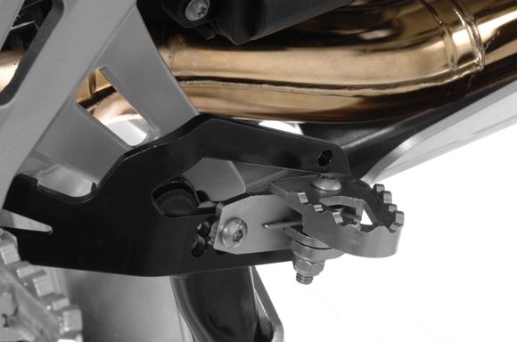 Touratech Brake Pedal Adjustable and Foldable - SilverRef: Trt00851A / 01-045-5395-0