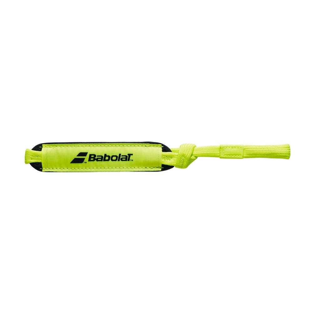 YELLOW BABOLAT PAD WRIST STRAP