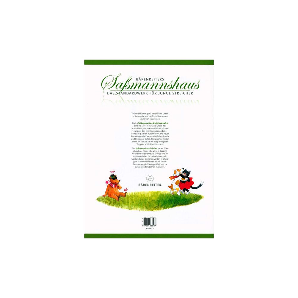 Bärenreiter Saßmannshaus Anfang Geige 2 – Thomann Ireland