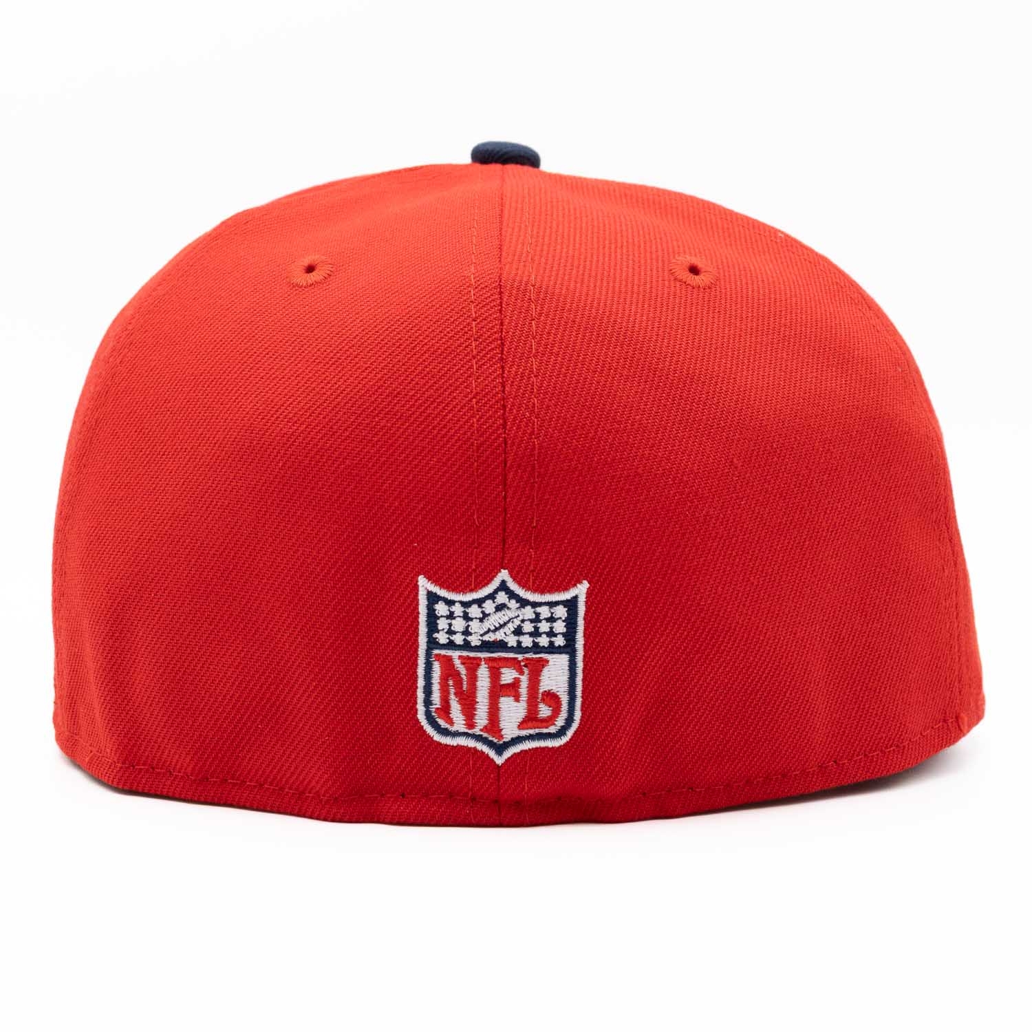 New England Patriots Super Bowl XXXVI 59FIFTY Fitted NFL Cap Red