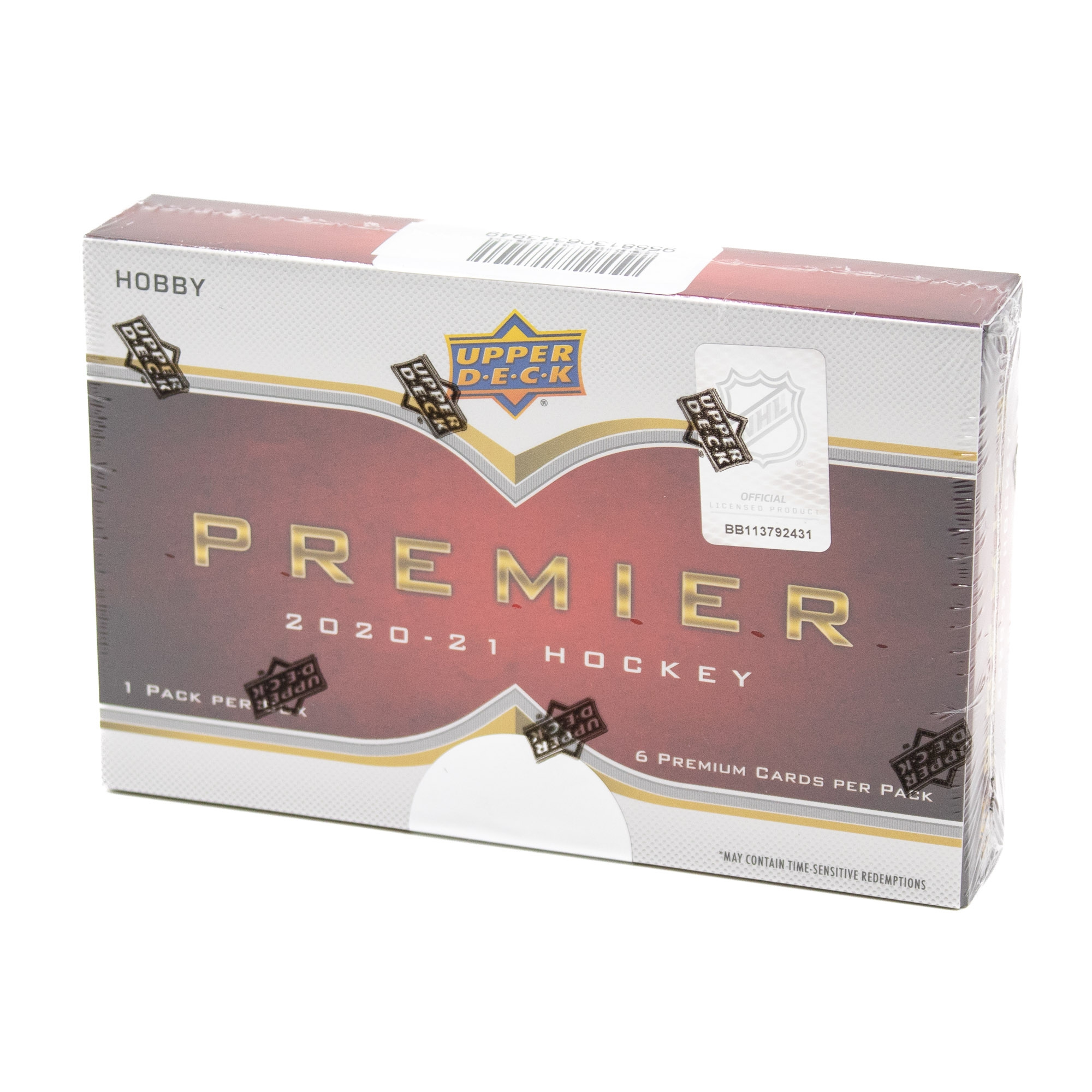 2020/21 Upper Deck Premier Hockey Hobby Box NHL