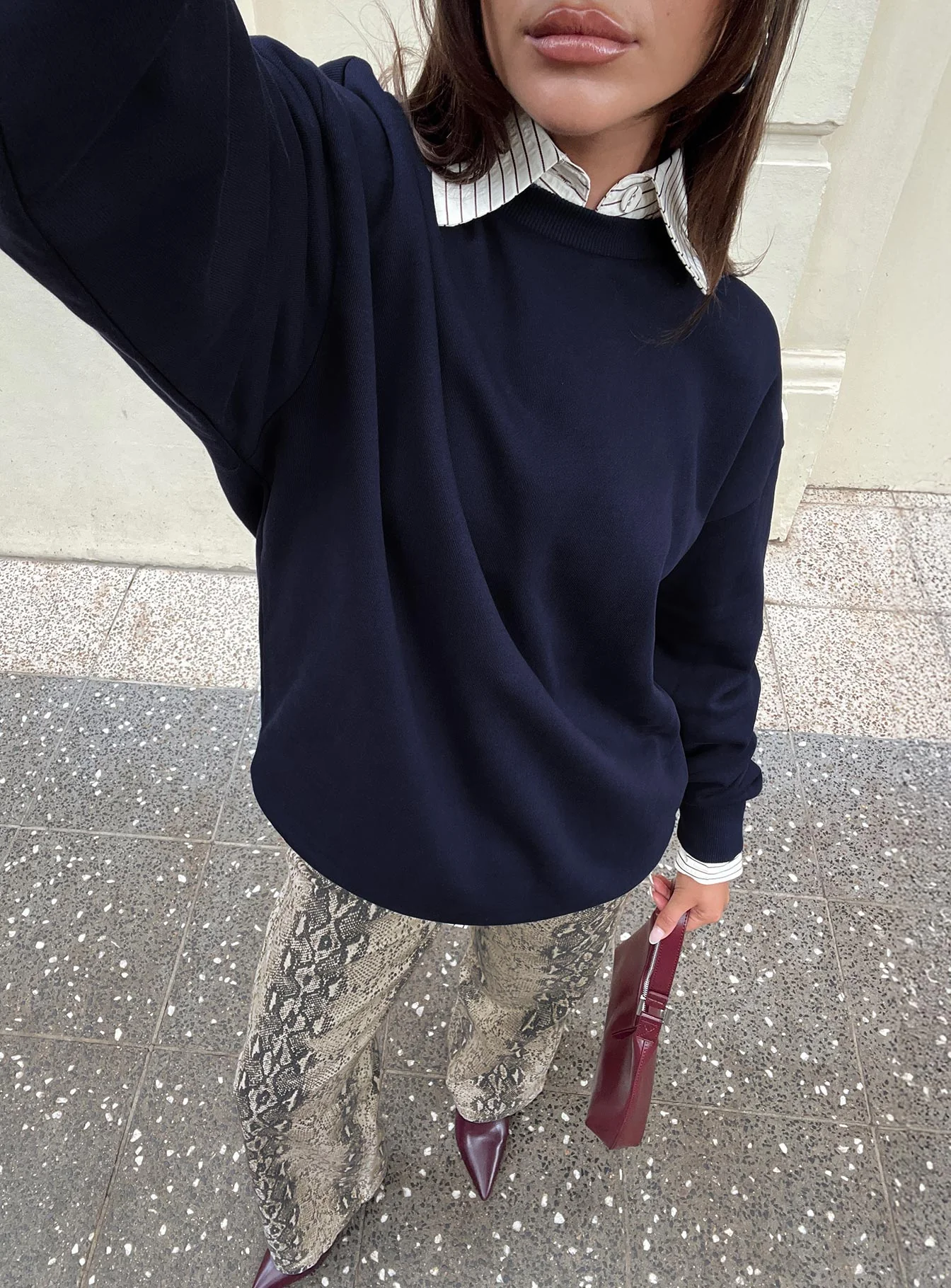 All Day Crewneck Sweatshirt Navy