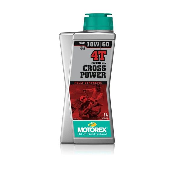 Motorex CROSS POWER 4T 10W60 1L Universal engine oilRef: MX0013 / 3032282