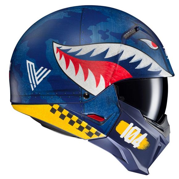 HJC I20 Jet Helmet - VANGUARD CALL OF DUTY - Blue / YellowRef: HJ1129
